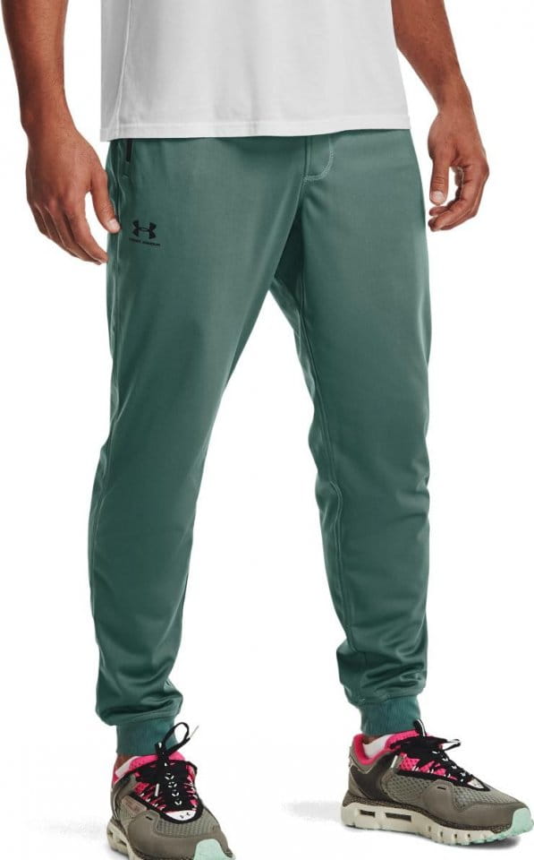 Pantalons Under Armour SPORTSTYLE TRICOT JOGGER-GRN