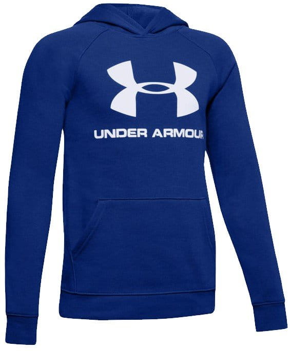 Sweatshirt à capuche Under Armour Rival Logo Hoody-BLU