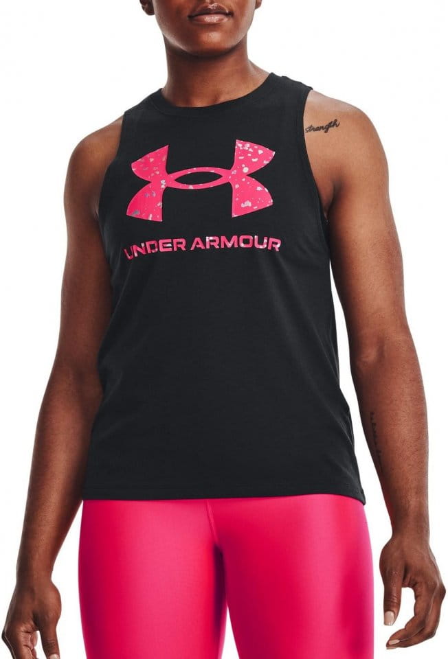 Maillot Under Armour Live Sportstyle Graphic Tank-BLK