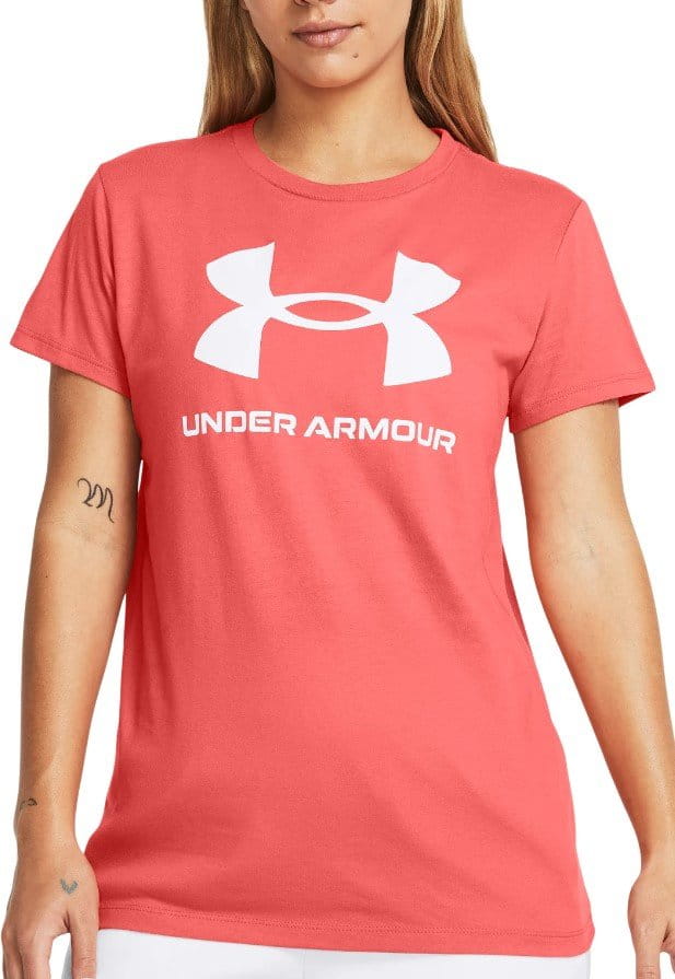 Tee-shirt Under Armour UA W SPORTSTYLE LOGO SS-PNK