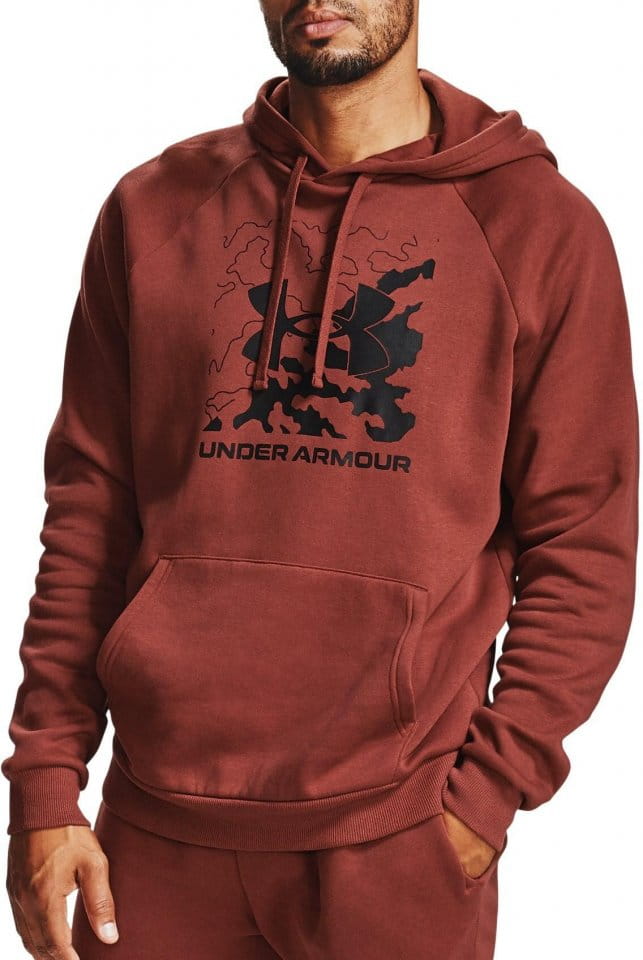 Sweatshirt à capuche Under Armour UA Rival Fleece Box Logo HD