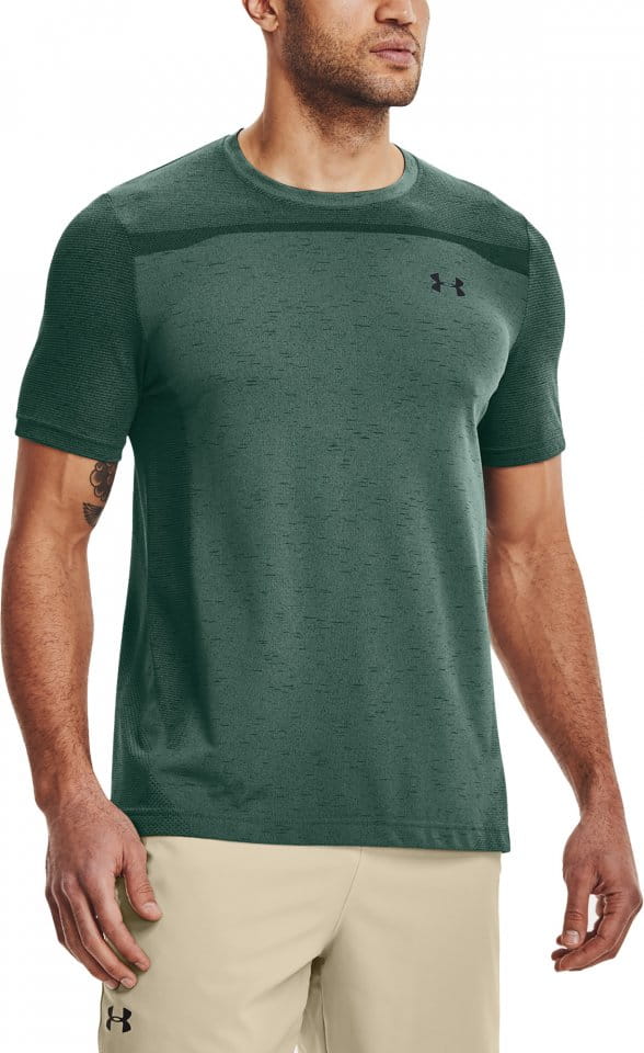 Tee-shirt Under Armour UA Seamless SS-GRN