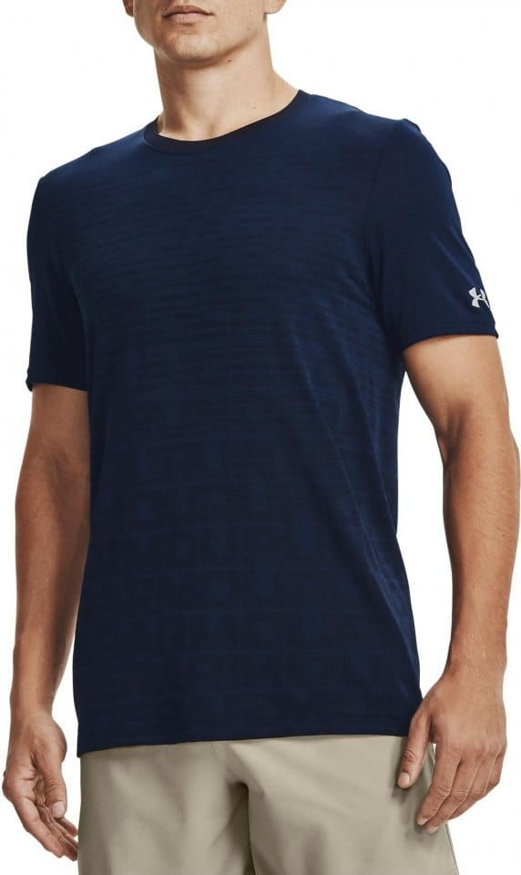 Tee-shirt Under Armour UA Seamless Wordmark SS-NVY