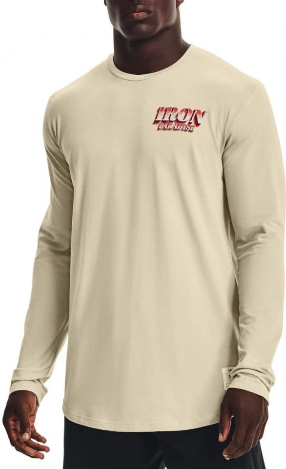 Tee-shirt à manches longues Under Armour UA Project Rock Outlaw LS-WHT
