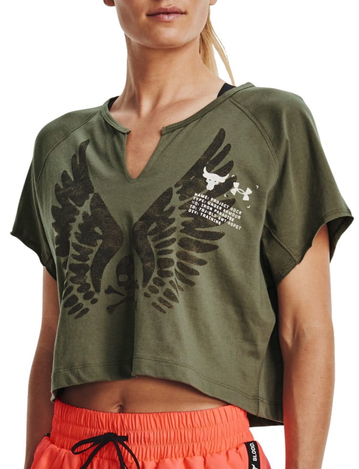 Tee-shirt Under Armour UA Projct Rock Wings SSV