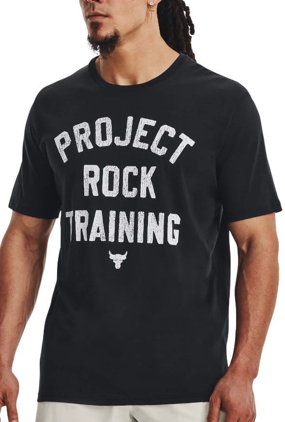 Tee-shirt Under Armour UA PJT ROCK FITNESSING SS-BLK
