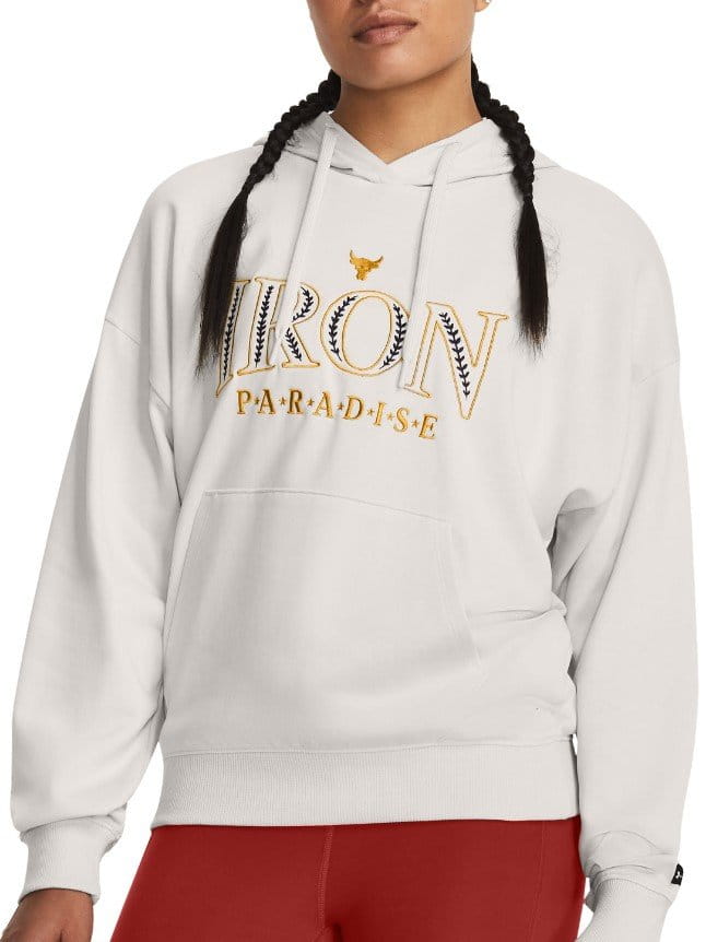 Sweatshirt à capuche Under Armour Pjt Rck Everyday Terry Hdy-GRN