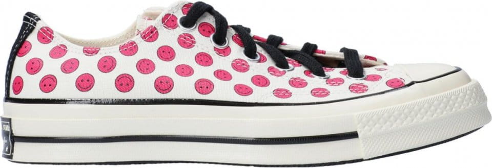 Chaussures Converse Chuck 70 OX Sneaker Damen Weiss Pink
