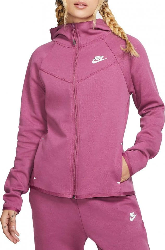 Sweatshirt à capuche Nike W NSW TCH FLC WR HOODIE FZ