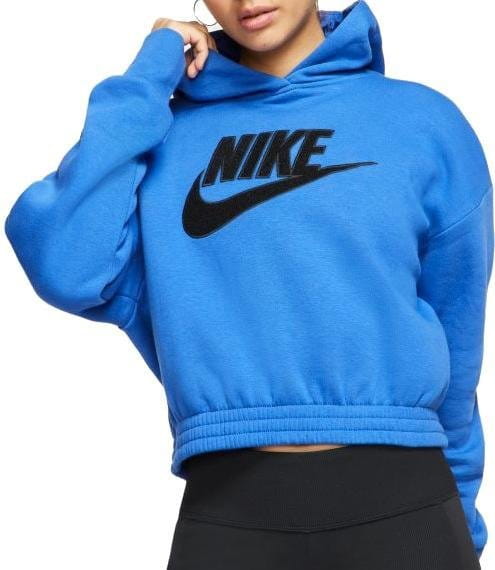 Sweatshirt à capuche Nike W NSW ICN CLSH FLC HOODIE BB