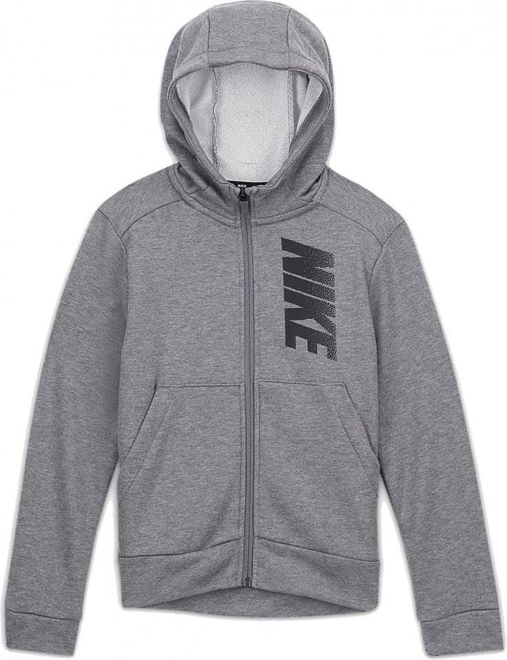 Sweatshirt à capuche Nike B NK DRY FLC FZ GFX