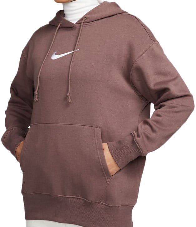 Sweatshirt à capuche Nike W NSW FLC OS PO HDY MS