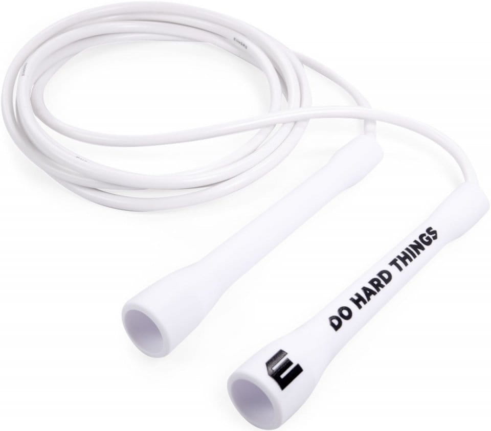Corde à sauter ELITE SRS Do Hard Things Rope - 6mm PVC/White