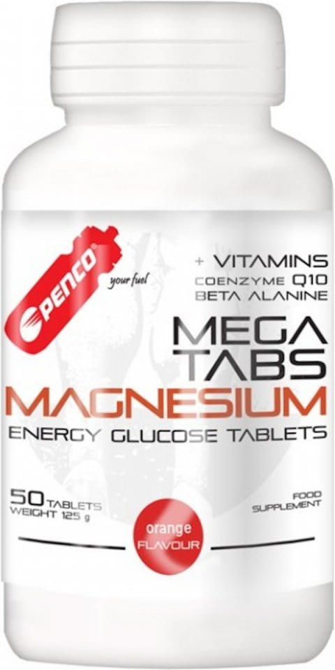 Comprimés de magnésium PENCO MEGA TABS MAGNESIUM 50 comprimés à sucer