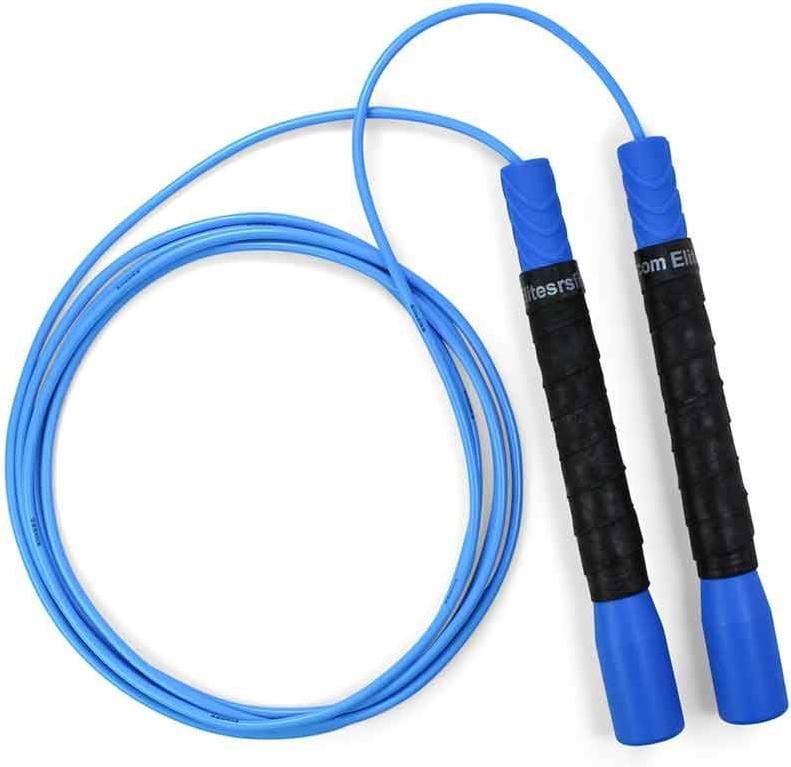 Corde à sauter ELITE SRS Pro Freestyle Jump Rope - Blue Handle/Blue Cord