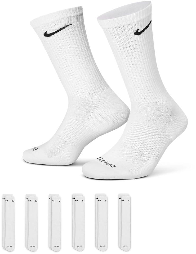 Chaussettes Nike Everyday Plus Cushioned Training Crew Socks (6 Pairs)